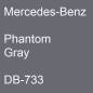 Preview: Mercedes-Benz, Phantom Gray, DB-733.